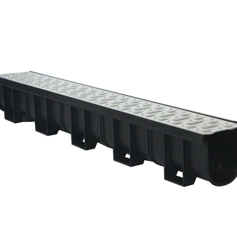 100mm 1mtr Stainless Strip Drain