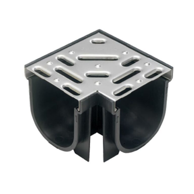 Strip Drain Corner Stainless Steel